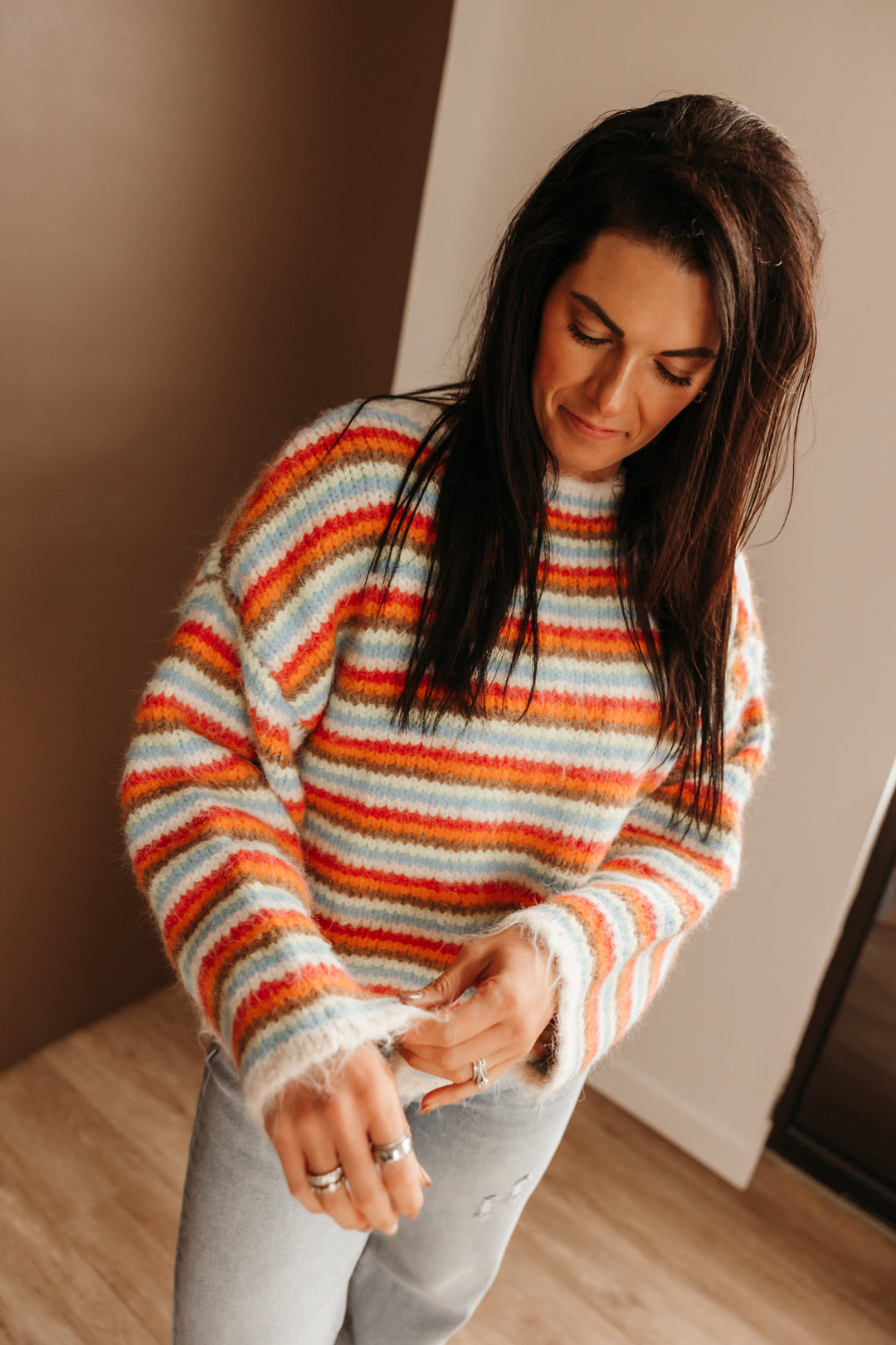 Chunky Knit Sweater Top