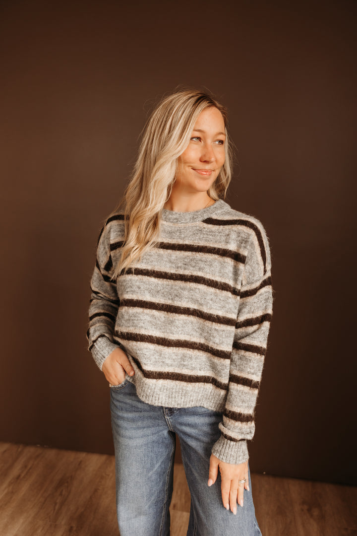 Sutton Striped Sweater