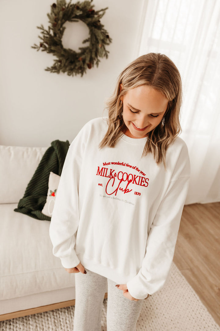 Milk & Cookies Club Crew Neck