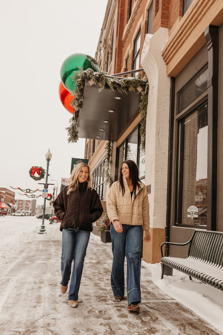 Quilted Puffer Jacket