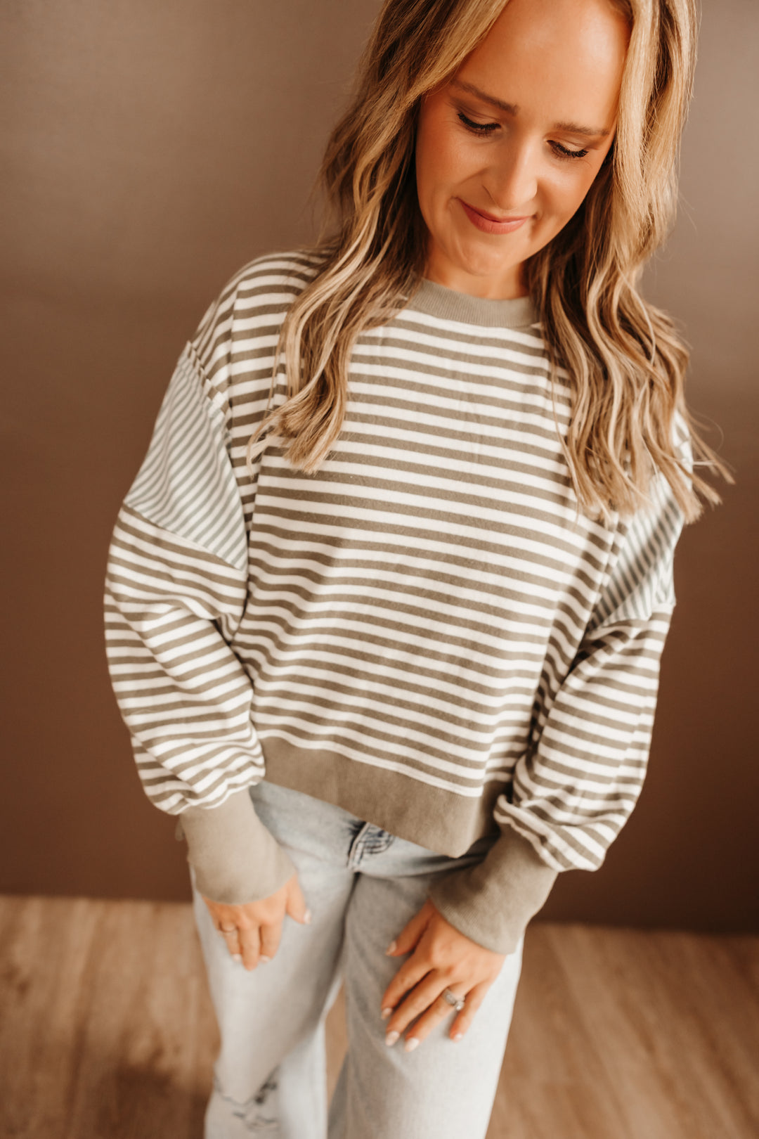 Striped Sweatshirt