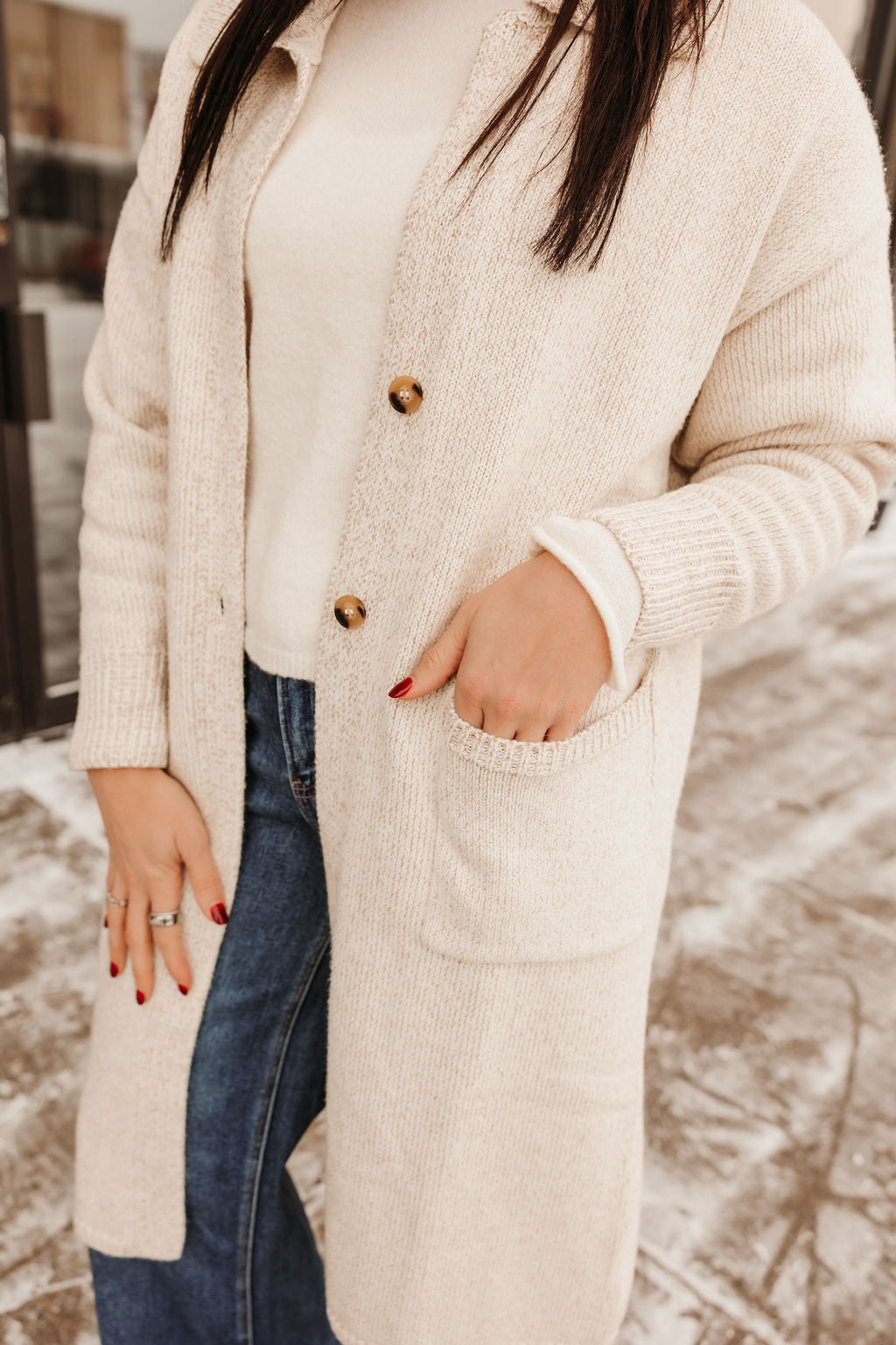 Maxi Sweater Cardigan