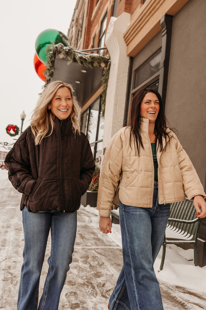 Quilted Puffer Jacket