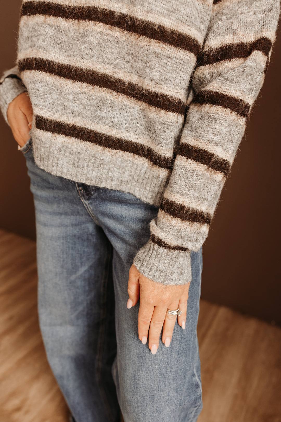 Sutton Striped Sweater