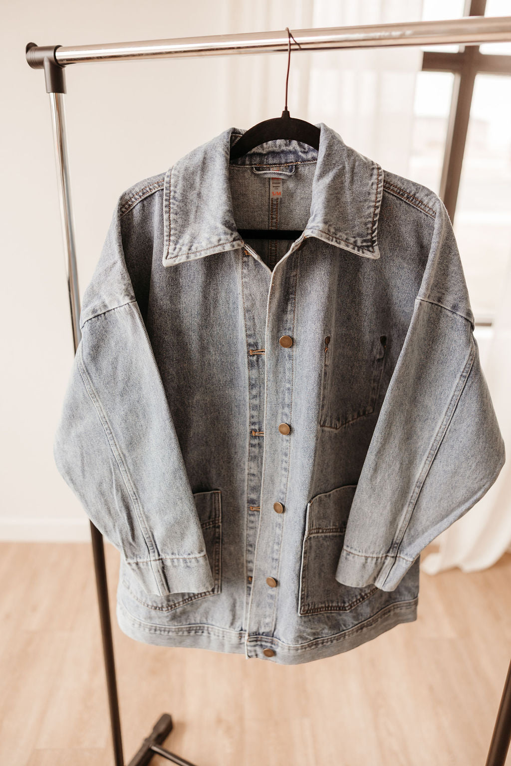 Boxy Cut Denim Jacket