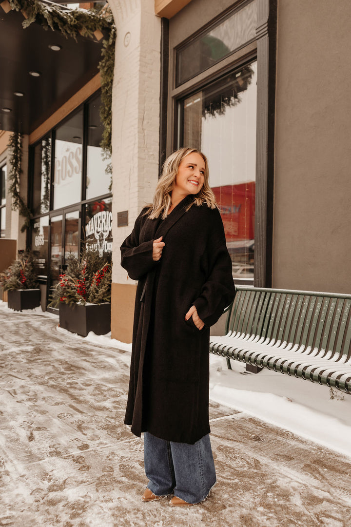 Open Front Duster Cardigan