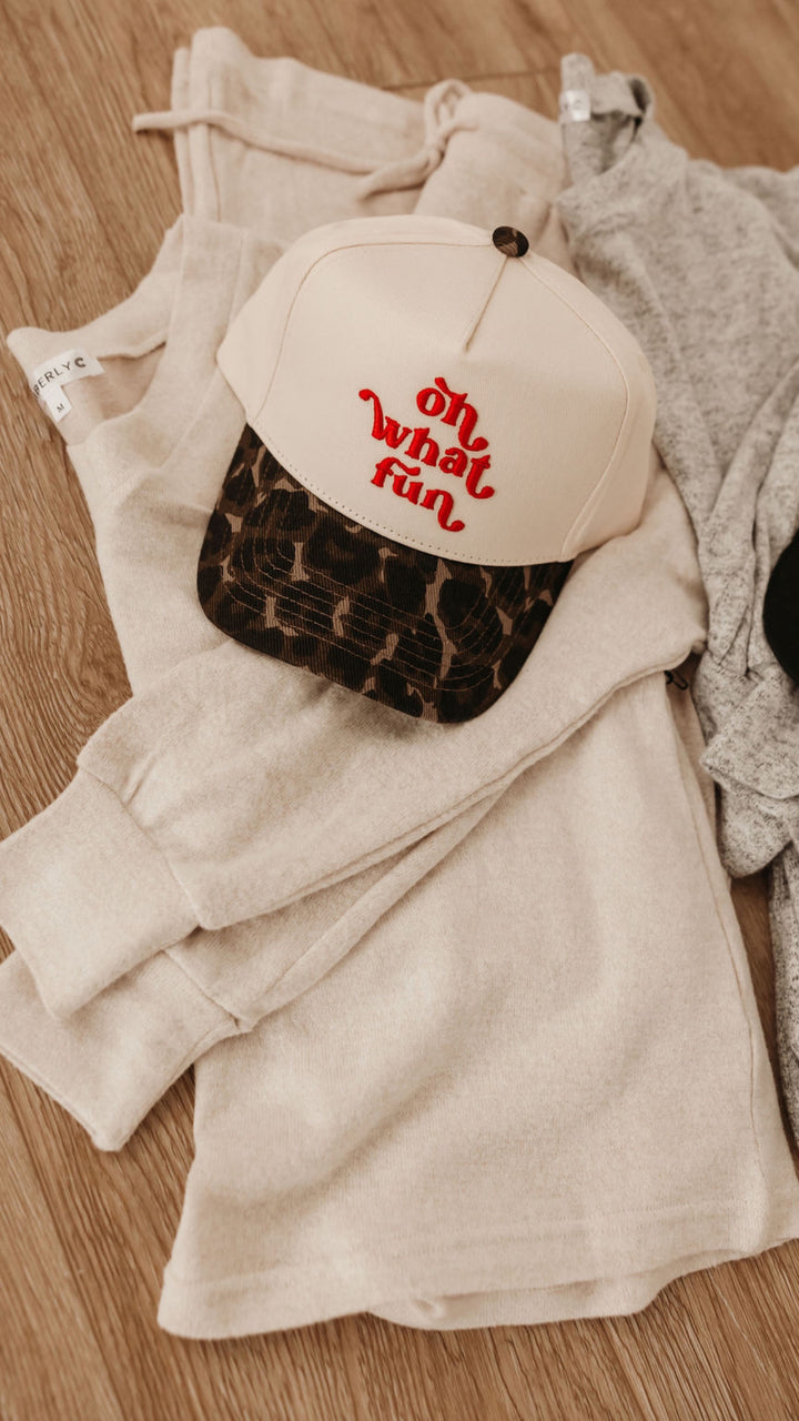 Oh What Fun Trucker Hat