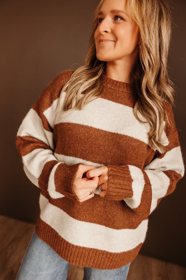 Carson Striped Pullover