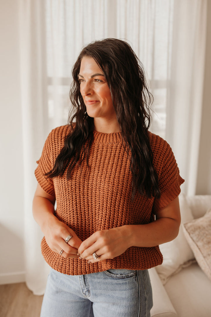 Boxy Sweater Top