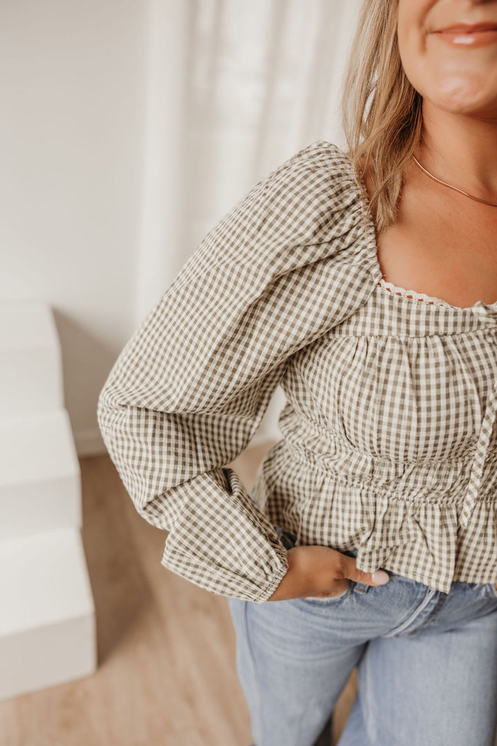 Gingham Top