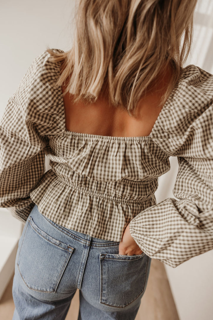 Gingham Top
