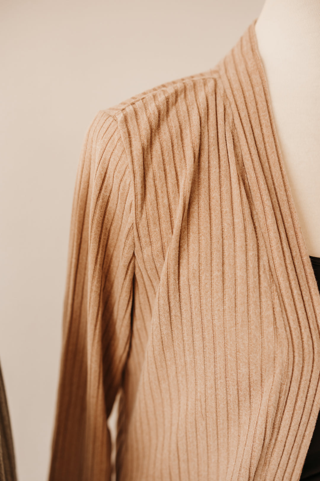 Soft Ribbed Cardigan Pant Set