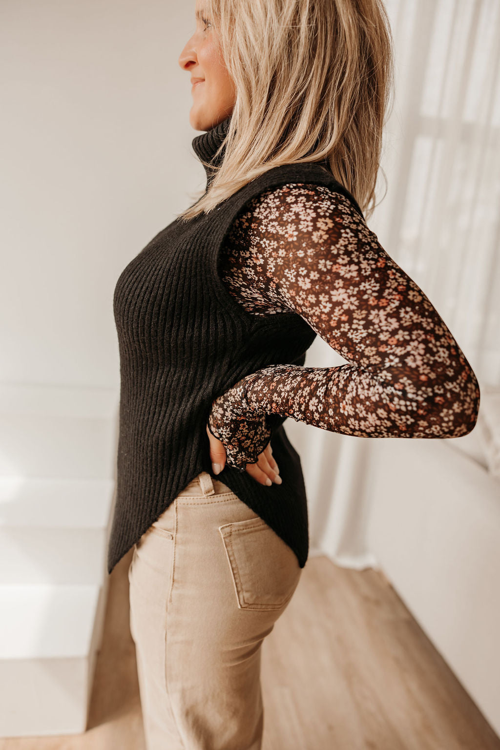 Asymmetrical Sweater Vest