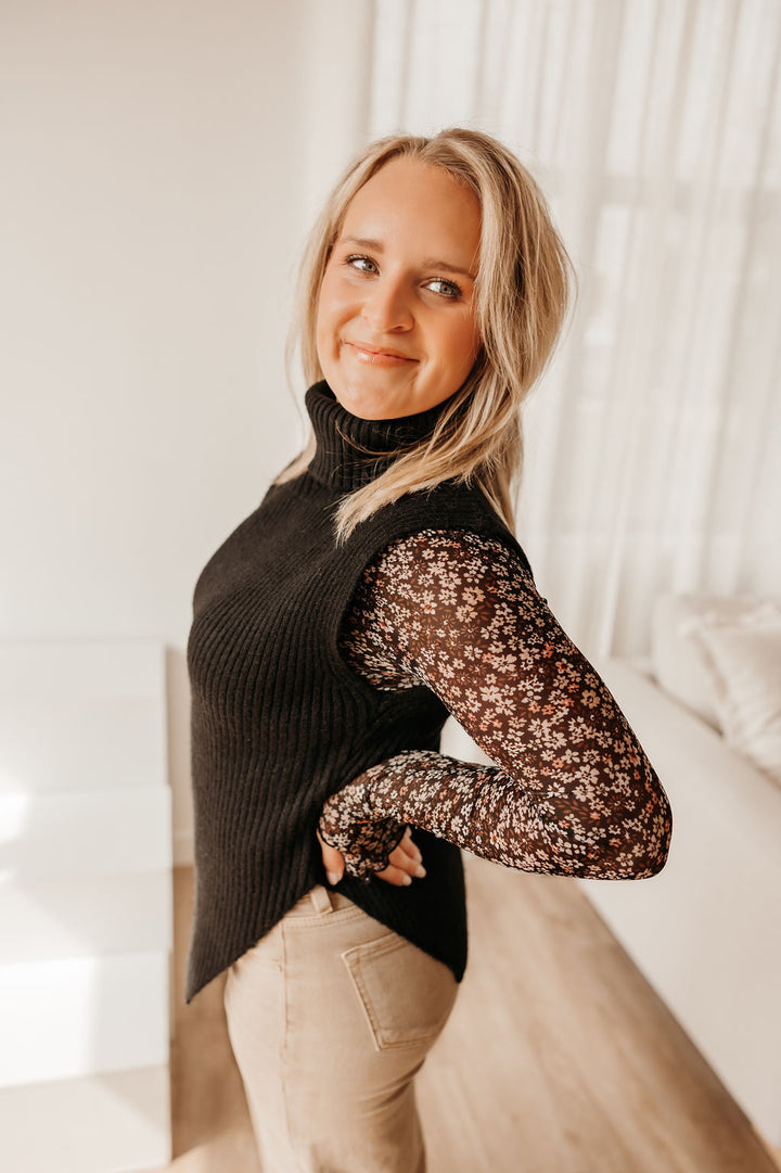 Asymmetrical Sweater Vest