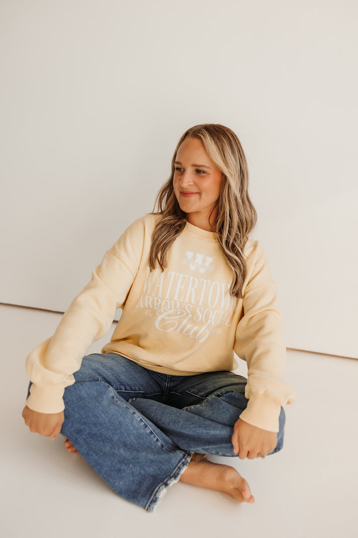 Pale Yellow Social Club Crew