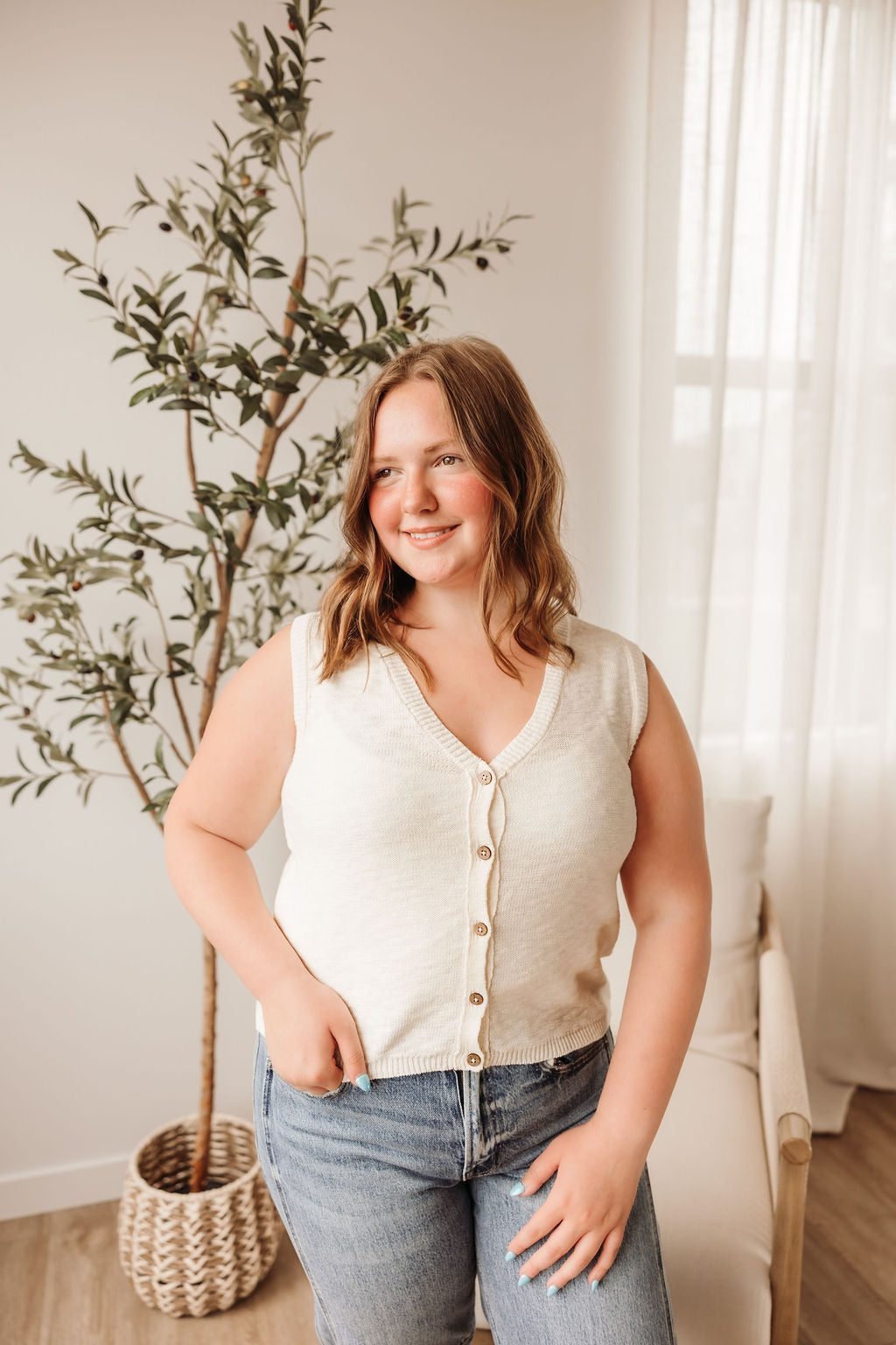 Shae Vest Top