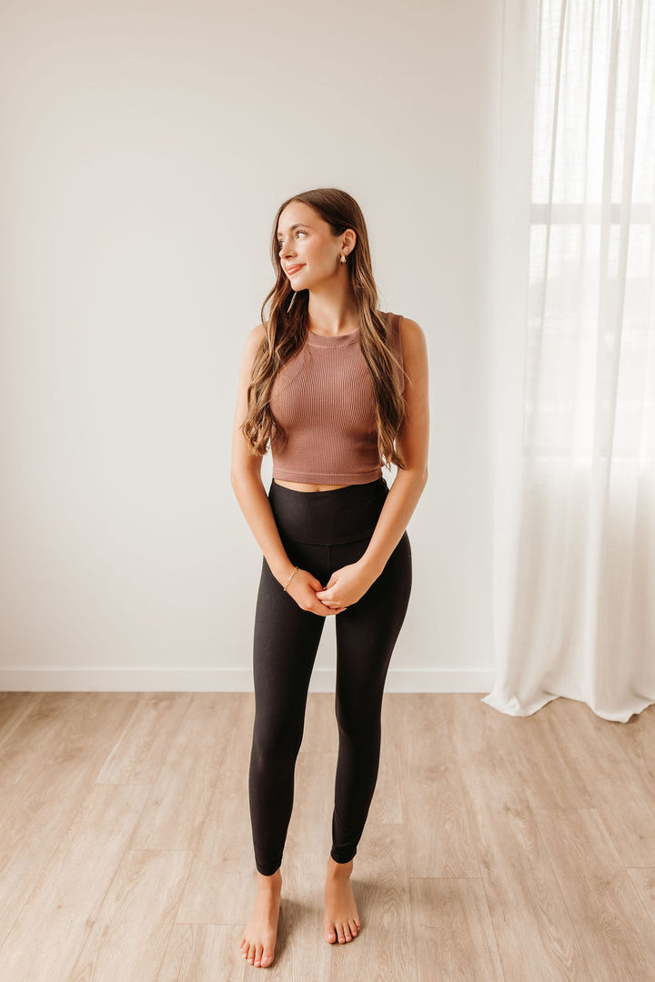 Finely Ribbed Muscle Tank