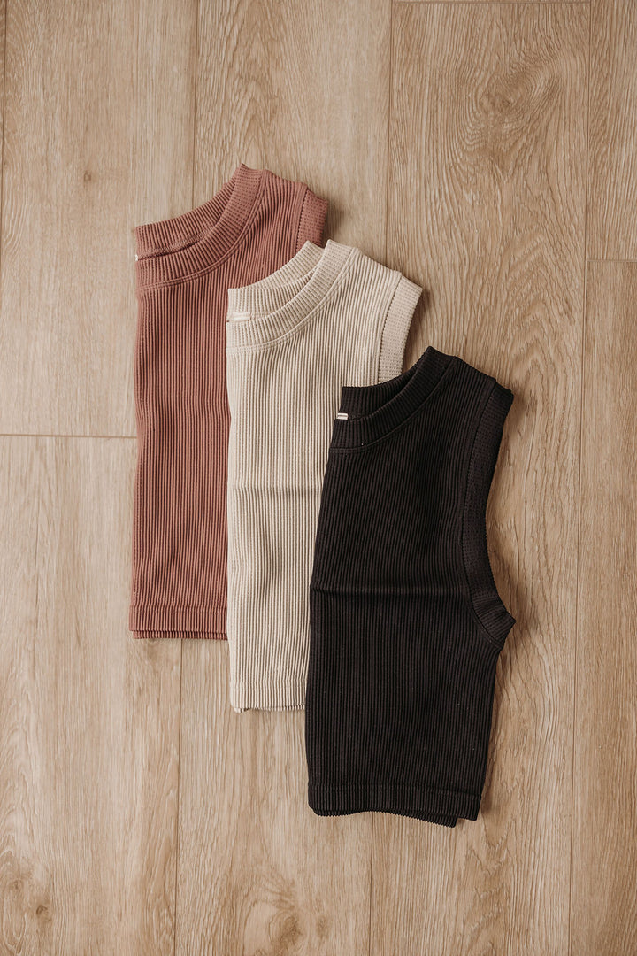 Finely Ribbed Muscle Tank