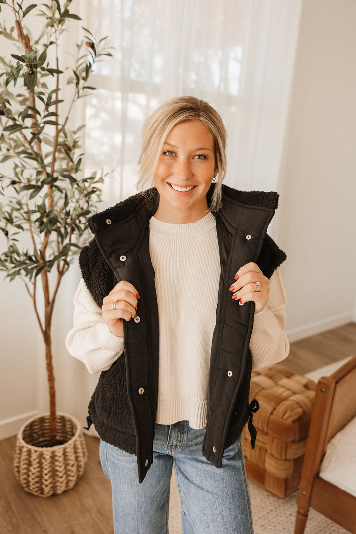 Cozy Sherpa Vest