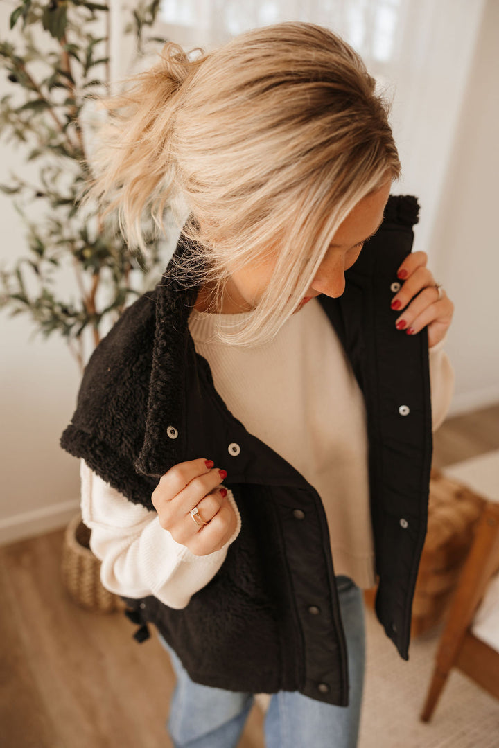 Cozy Sherpa Vest