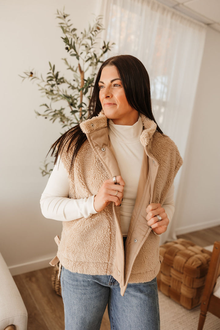 Cozy Sherpa Vest