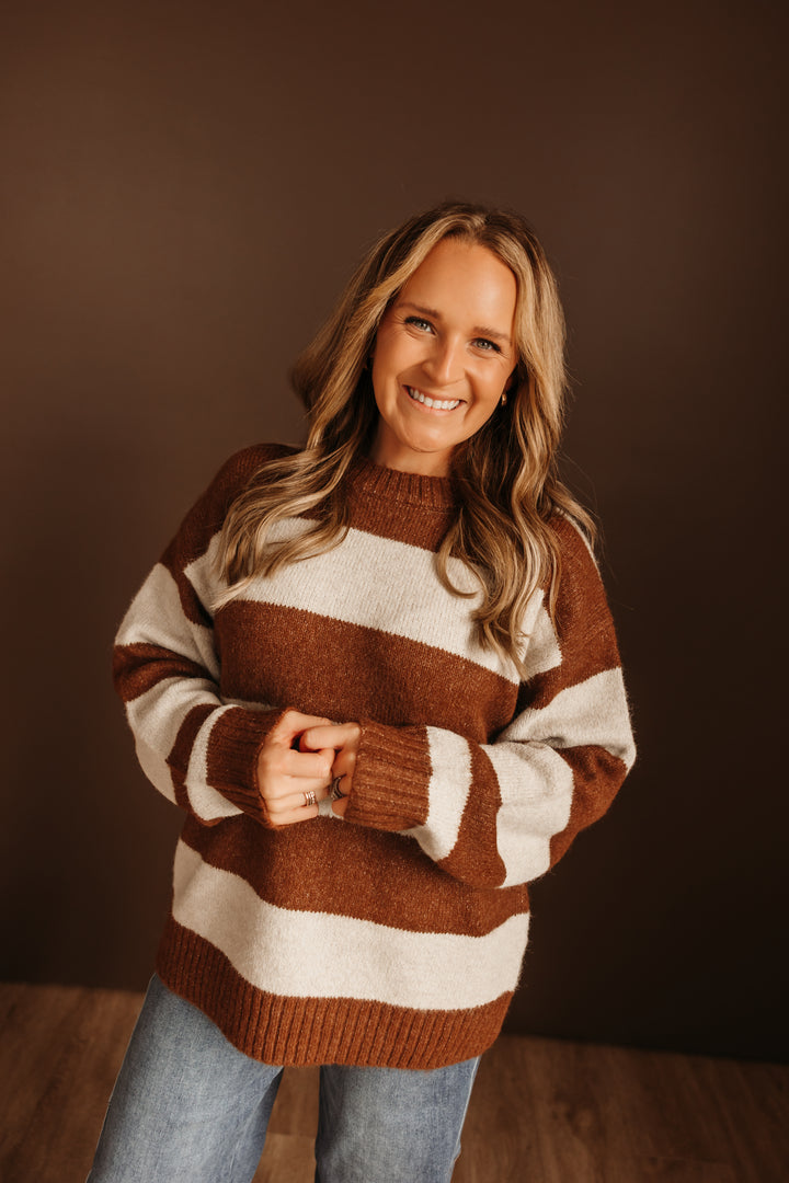 Carson Striped Pullover