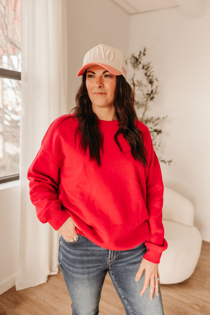 Oversized Fleece Sweatshirt