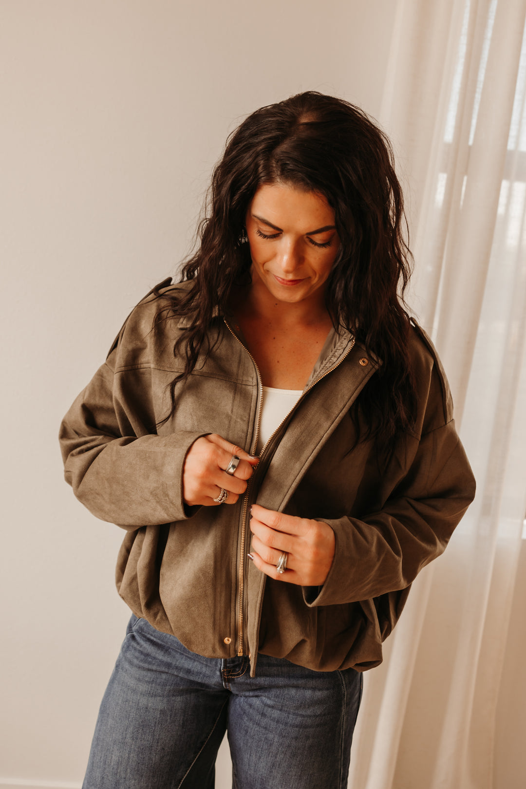 Bubble Hem Jacket