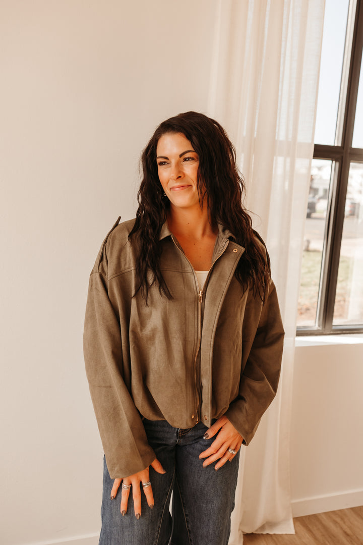 Bubble Hem Jacket