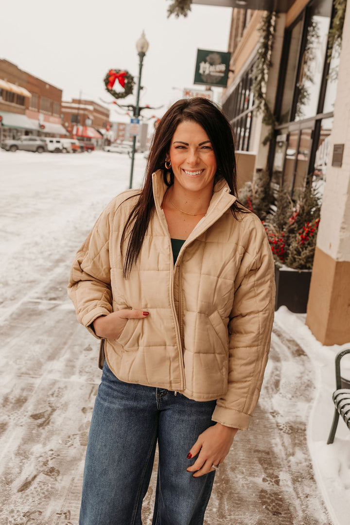 Quilted Puffer Jacket