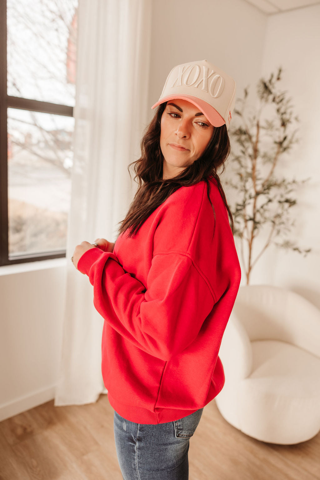 Oversized Fleece Sweatshirt
