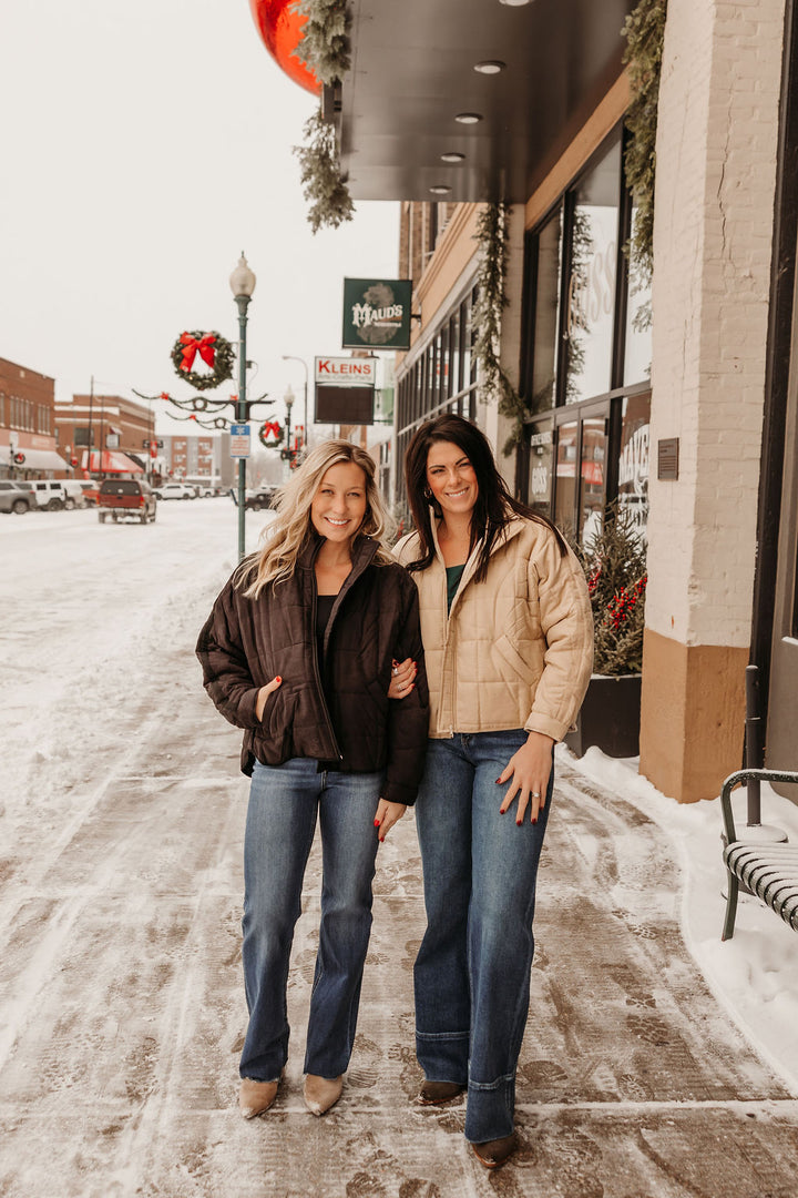 Quilted Puffer Jacket