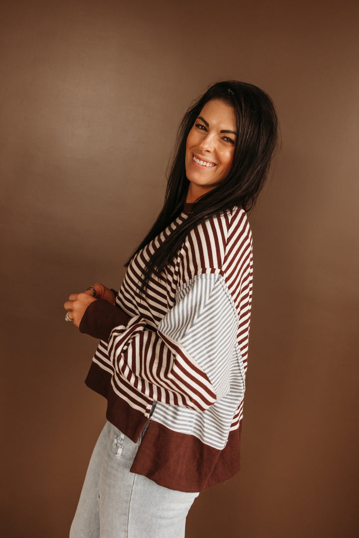 Striped Sweatshirt