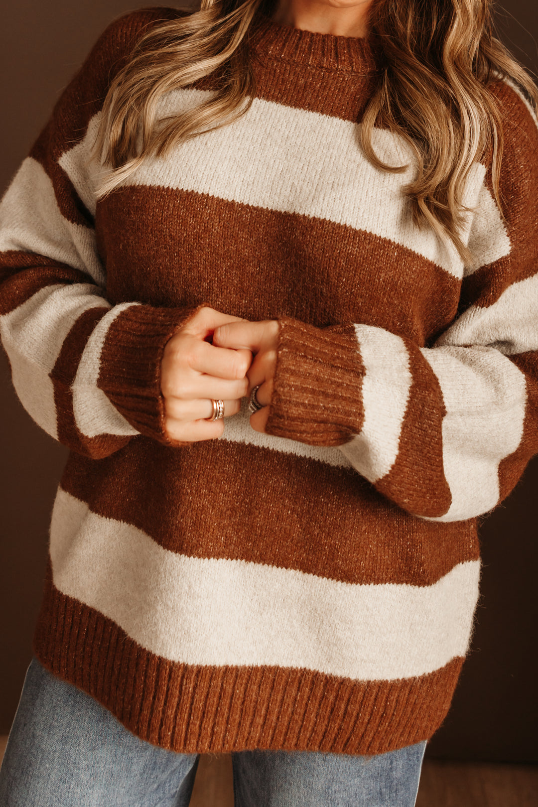 Carson Striped Pullover