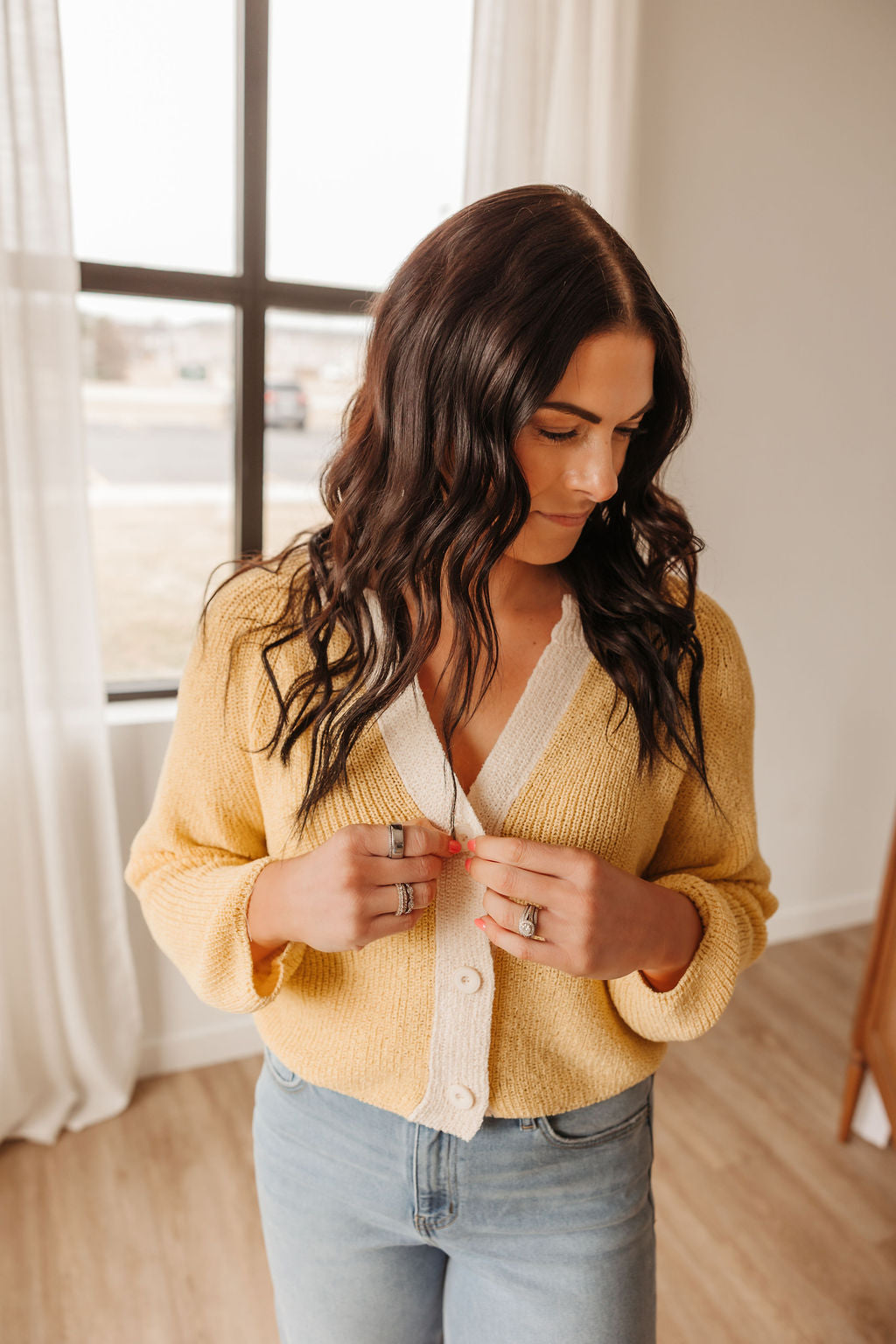 Ribbed Knit Cardigan