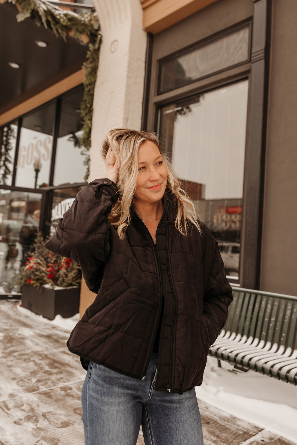 Quilted Puffer Jacket