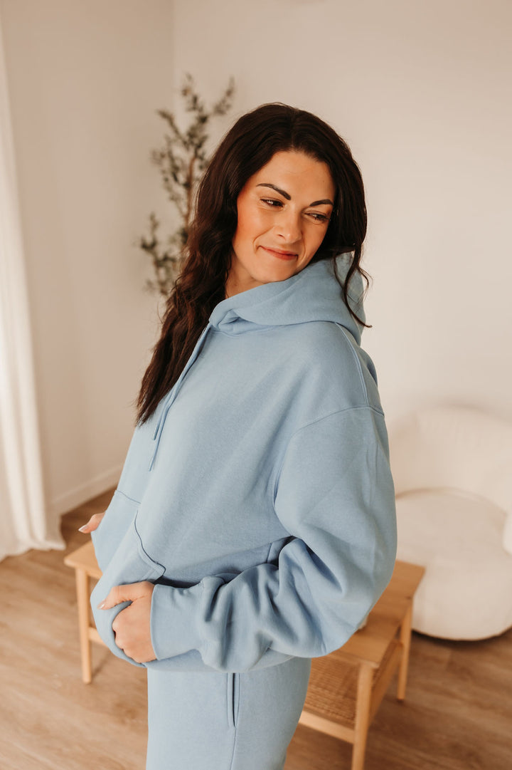Drop Shoulder Hoodie