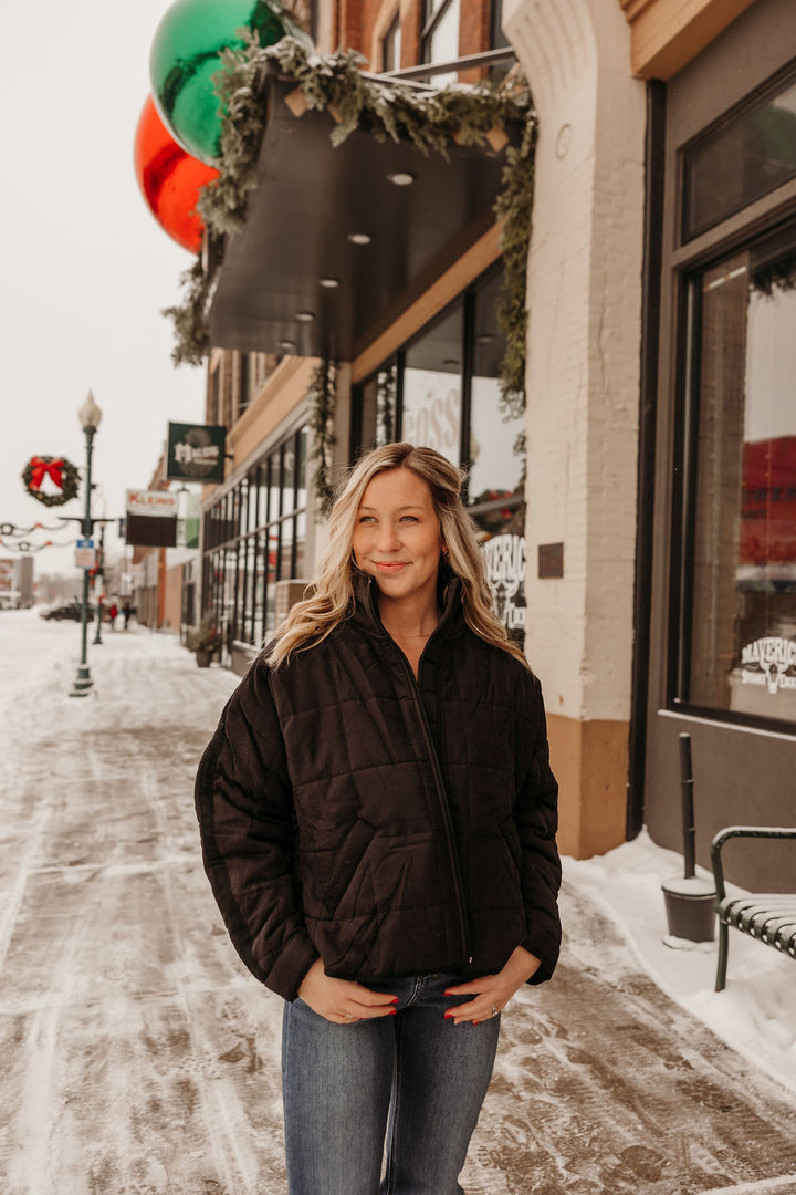 Quilted Puffer Jacket