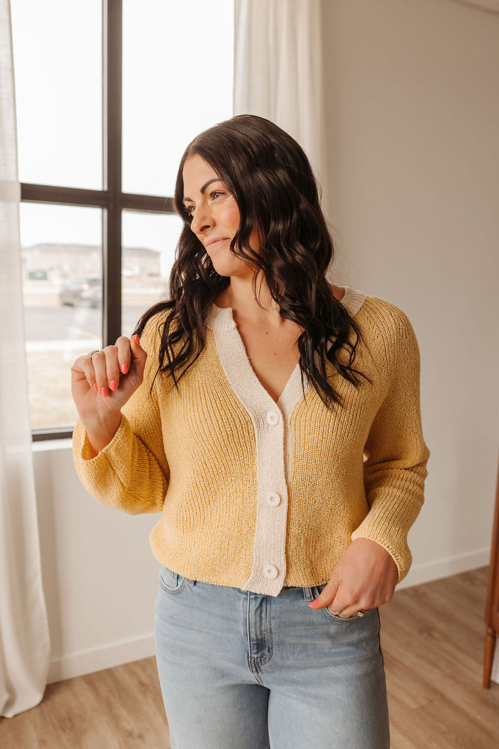 Ribbed Knit Cardigan