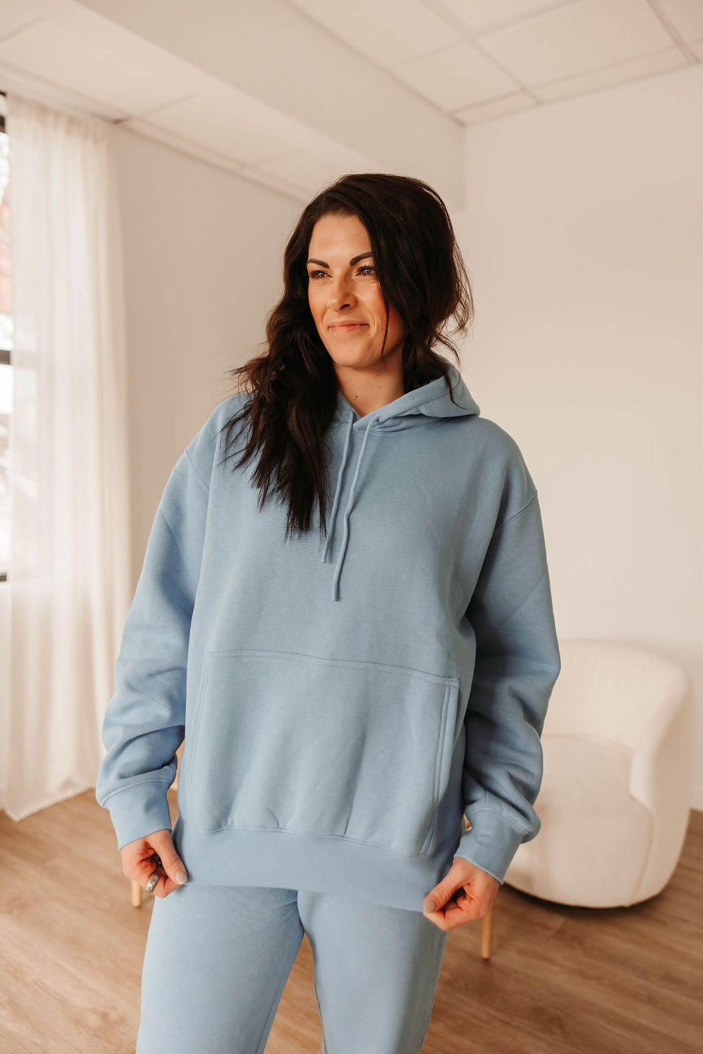 Drop Shoulder Hoodie