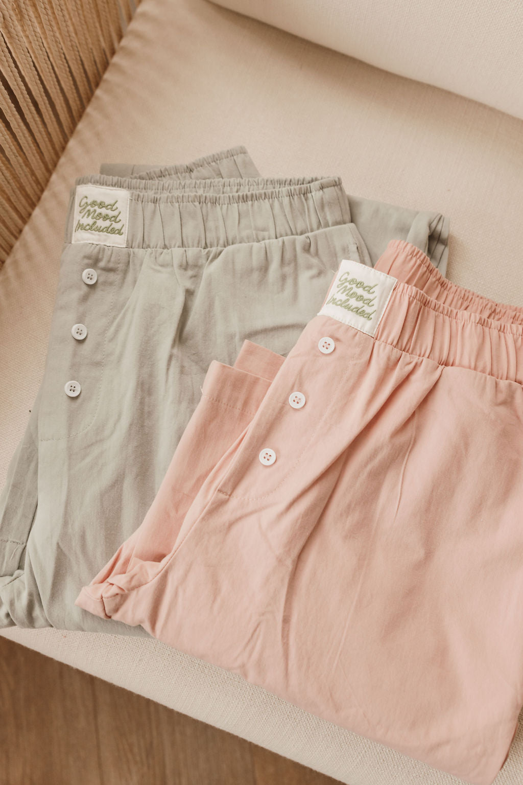 Mid Waist Wide Leg Pant