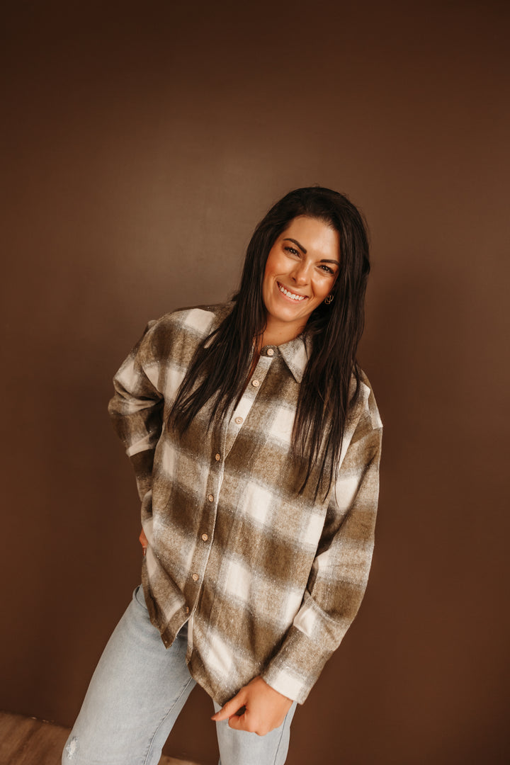 Plaid Flannel Shirt