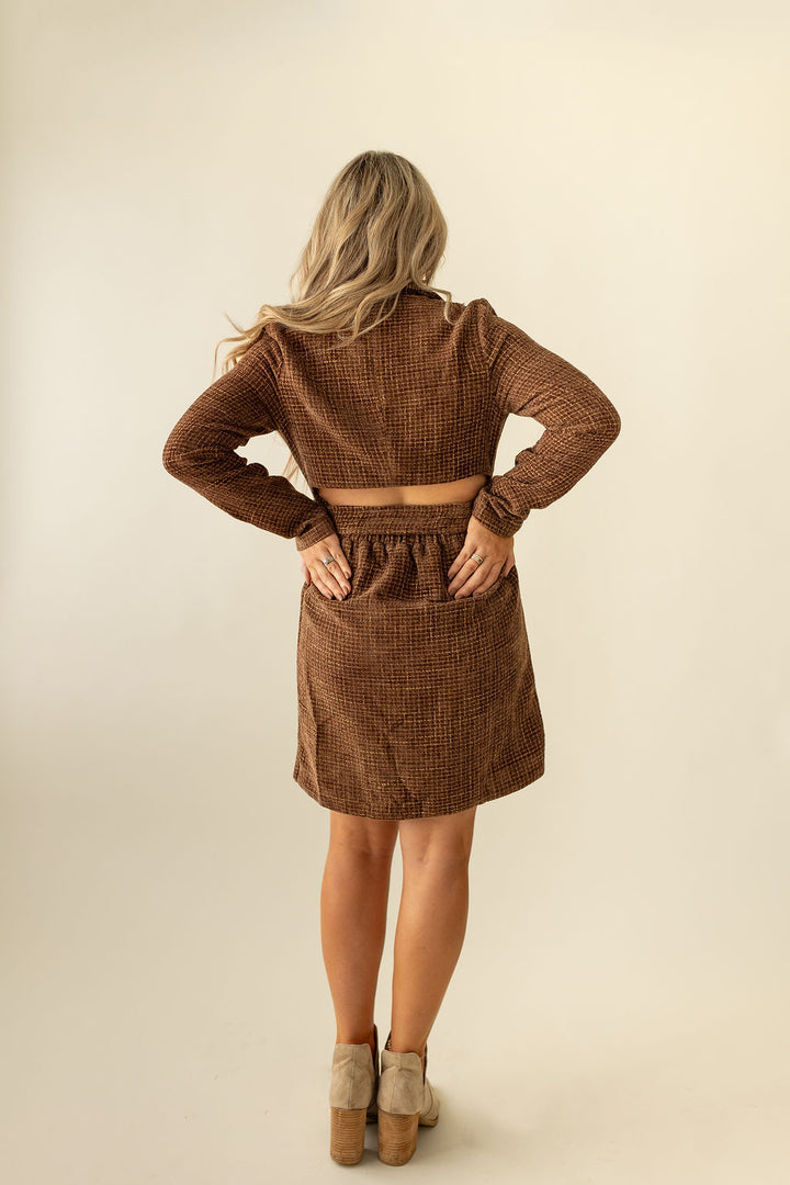 Tweed Mini Dress