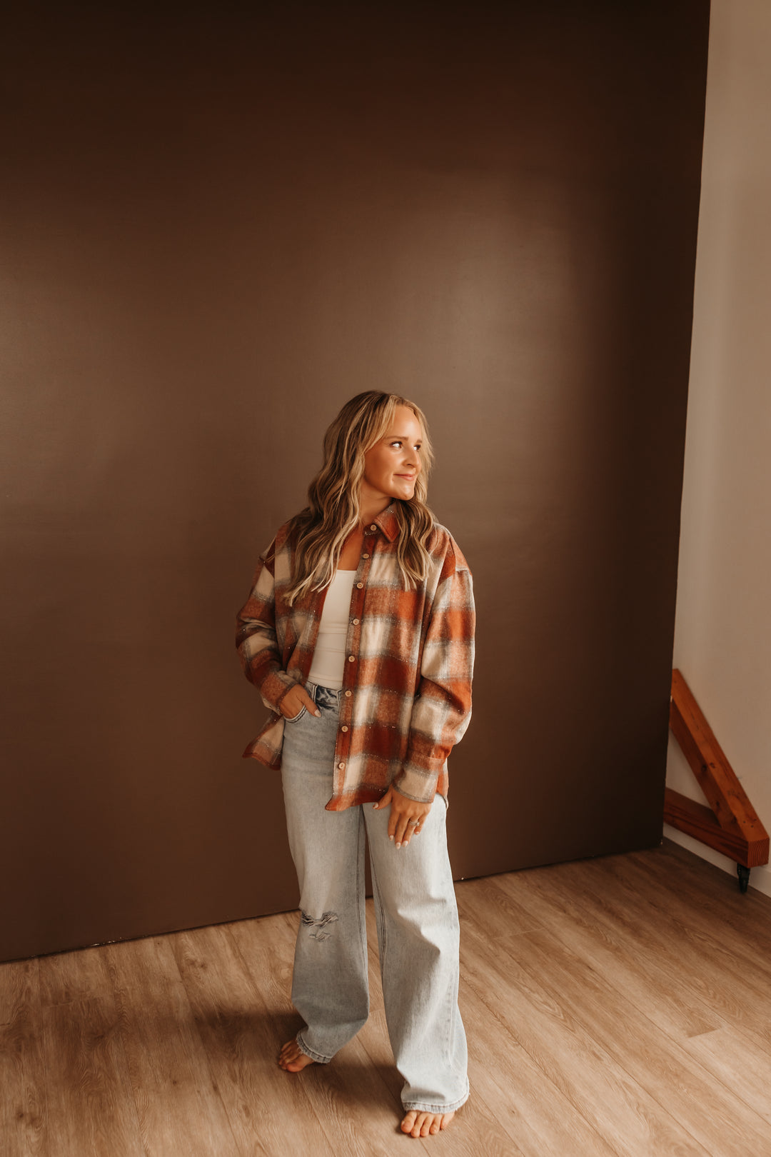 Plaid Flannel Shirt