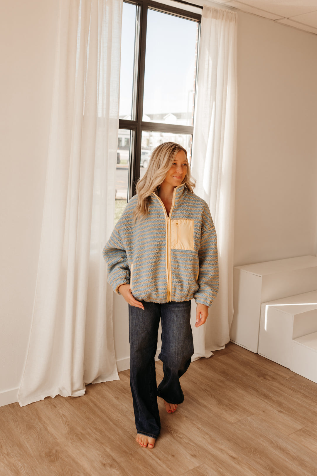 Oversized Fleece Jacket