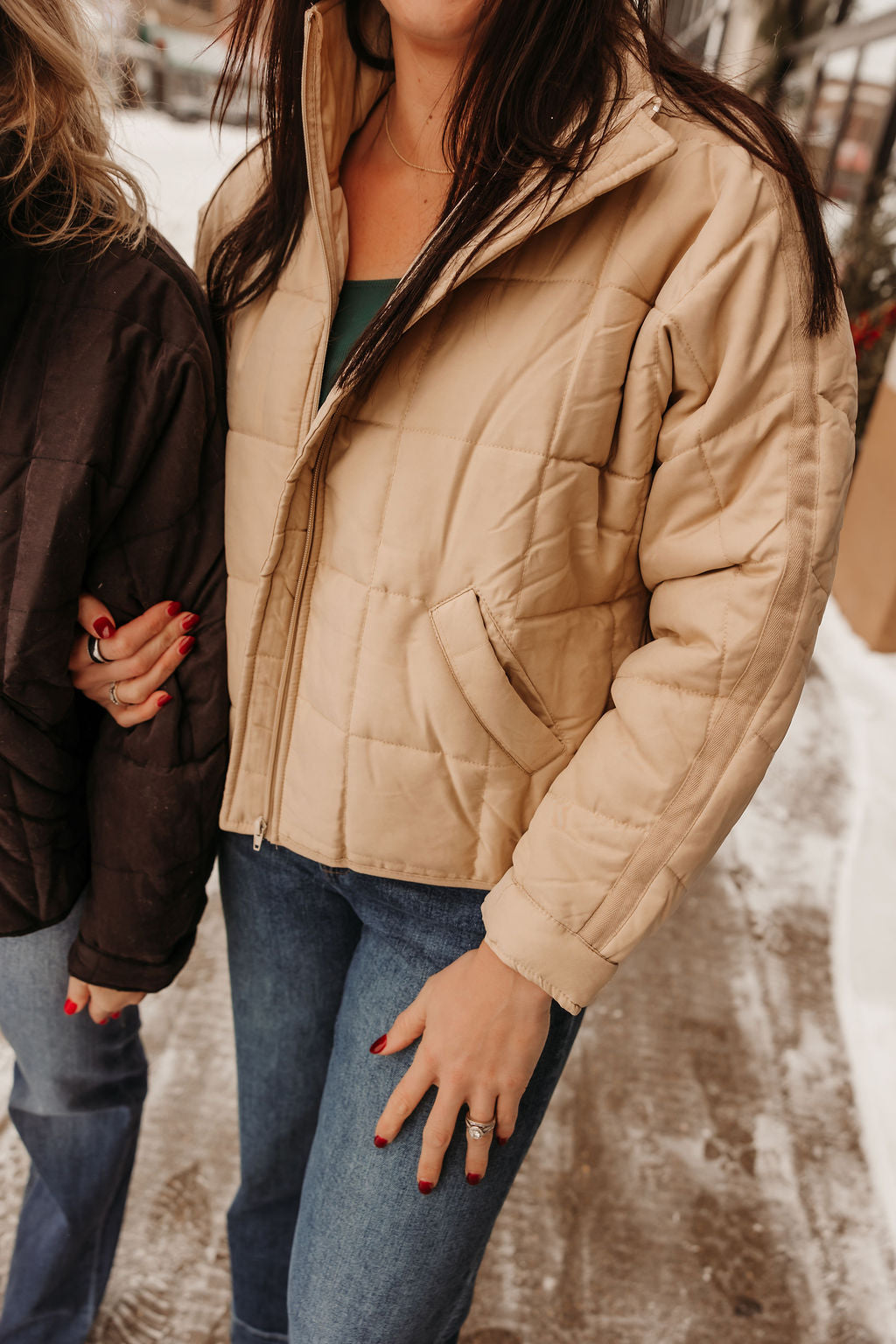 Quilted Puffer Jacket