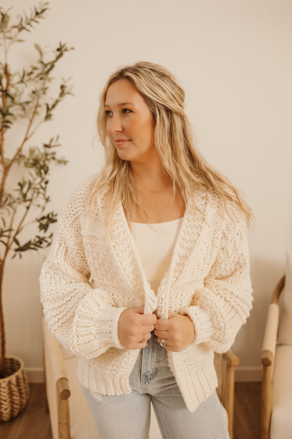 Oversized Sweater Cardigan