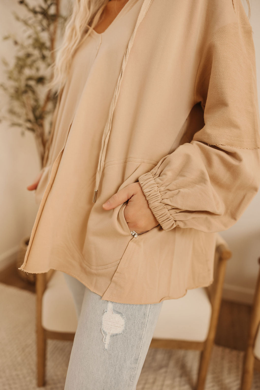 Oversized Hoodie Top