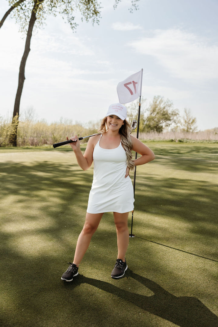 White Golf Dress