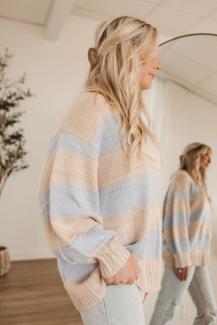 Striped Oversized Sweater